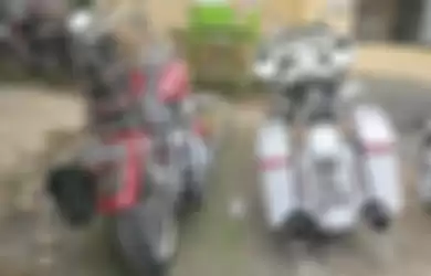 Dua motor gede yang menabrak dua bocah kembar di Pangandaran hingga meninggal dunia.