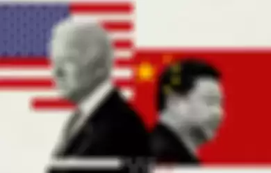 Presiden Amerika Serikat Joe Biden dan Presiden RRC Xi Jinping