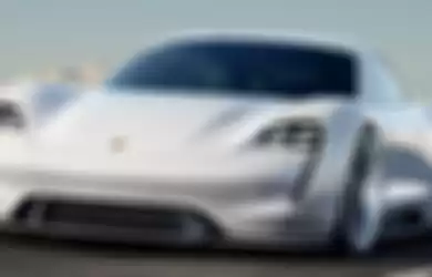 Ilustrasi mobil listrik Porsche