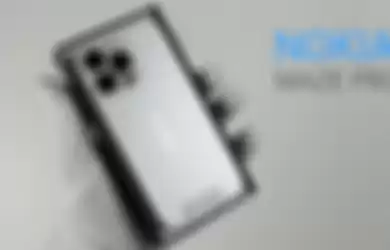 Ilustrasi HP baru Nokia dengan desain mirip iPhone 13