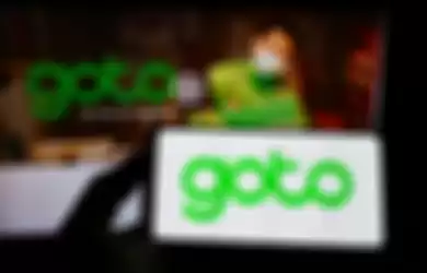 Ilustrasi logo GoTo