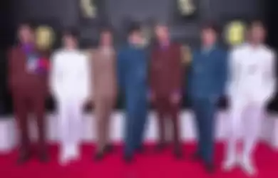 Penampilan BTS di red carpet Grammy Awards 2022