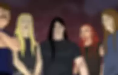 Band deathmetal, Dethklok dari film series Metalocalypse