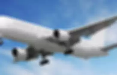 Ilustrasi pesawat, penerbangan