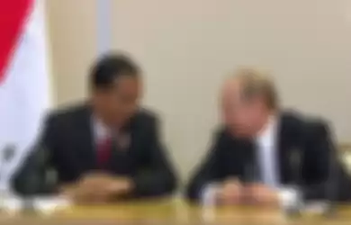 Presiden Jokowi dan Vladimir Putin