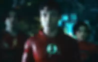 Ezra Miller dalam The Flash (2023).