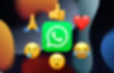 Emoji Reactions pada WhatsApp