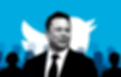 Ilustrasi Elon Musk menjadi pioneer Twitter 2.0