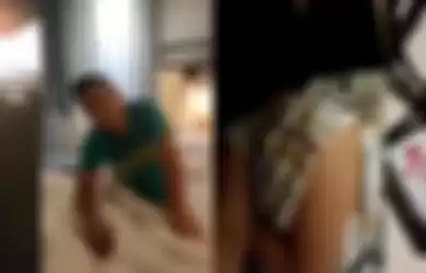 Video istri sah grebek suami pilot selingkuh dengan pramugari di hotel