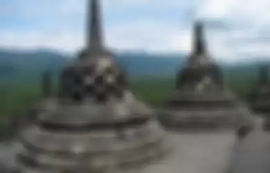 Stupa Candi Borobudur.