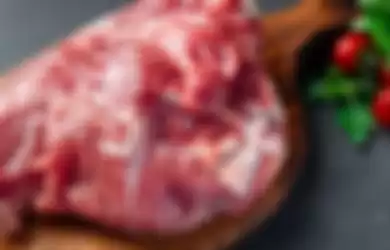 Ilustrasi daging sapi halal dan kosher. 