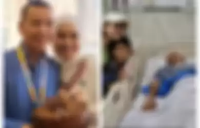 Ayah Rozak dilarikan ke rumah sakit, Ayu Ting Ting langsung jenguk ayahnya bersama sang putri, Umi Kalsum pun panjatkan doa kesembuhan untuk suaminya.