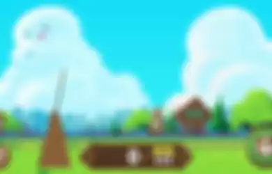 Tampilan gameplay Game Google Gnome.