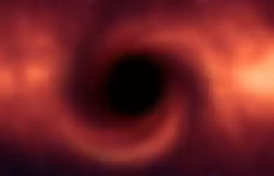 Ilustrasi Dorment Black Hole yang baru saja ditemukan oleh peneliti Eropa Selatan