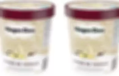 Es krim Haagen Dazs rasa vanila ditarik BPOM dari pasaran