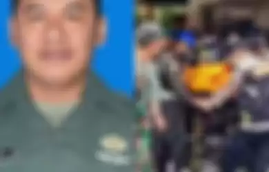 Kopda Muslimin ditemukan tewas tergeletak di kasur tipis di rumah orang tuanya