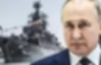 Ilustrasi Vladimir Putin menjalankan doktrin baru AL Rusia