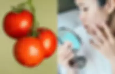 Hanya dengna menggunakan tomat bisa bikin muka jadi bebas dari jerawat