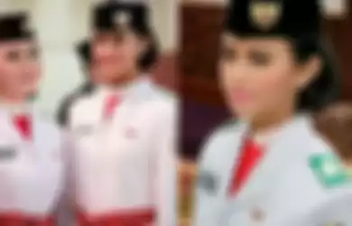 Beda nasib 2 Paskibraka cantik yang dulu fotonya viral, satu jadi perwira TNI, satu jadi istri pejabat, penampilannya manglingi loh!