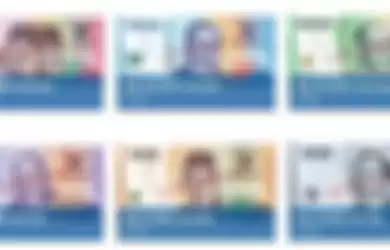 Ilustrasi uang baru alias uang kertas emisi 2022 resmi diluncurkan, berikut penjelasan ketujuh pahlawan nasional yang terpampang.