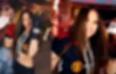Jennie Blackpink di video clip lagu Pink Venom pakai Jersey Manchester United