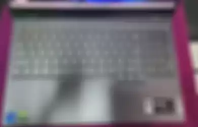 Tampilan keyboard Lenovo Legion 5i 2022.