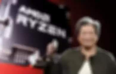 CEO AMD memamerkan Ryzen 7000 series