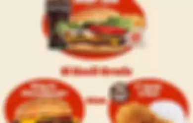 Intip bagaimana cara dapat makan gratis di Burger King
