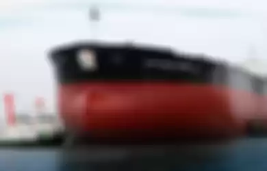 ilustrasi kapal tanker minyak milik Pertamina