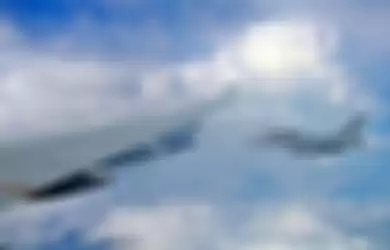 (ilustrasi) Jet Tempur Rafale yang melayang di atas Selat Sunda