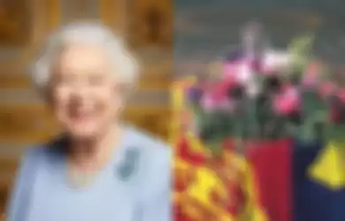 Kertas Putih pada Karangan Bunga di Peti Mati Ratu Elizabeth II