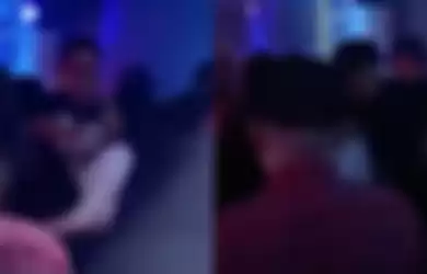 Viral video aktor peluk wnita cantik di kelab malam.