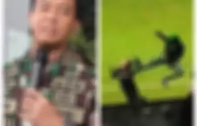 Murkanya Jenderal Andika Perkasa lihat oknum TNI layangkan tendangan kungfu ke suporter di Kanjuruhan.