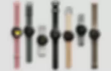 Deretan varian band sebagai aksesoris Google Pixel Watch.