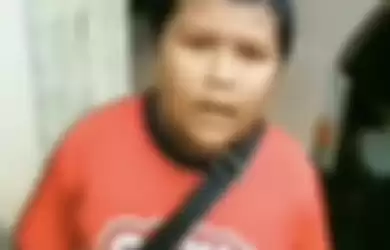 Okky Boy dalam video viralnya di Tiktok