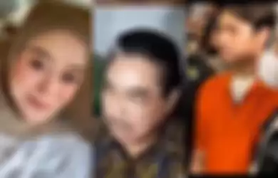 Kolase foto Lesti Kejora, Hotma Sitompul, dan Rizky Billar