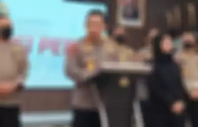 Kapolri Jenderal Listyo Sigit Prabowo dalam jumpa pers di Mabes Polri, Jakarta, 30 September 2022.