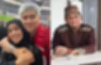 Kolase foto Rizky Billar - Lesti Kejora dan Ustaz Subki 