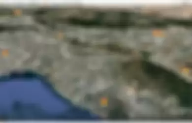 Google Earth Pro untuk melacak kebakaran