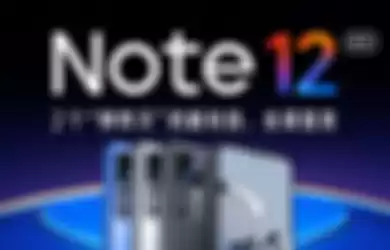 Poster peluncuran Redmi Note 12