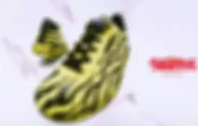 Penampakan sepatu Onitsuka Tiger x Urusei Yatsura
