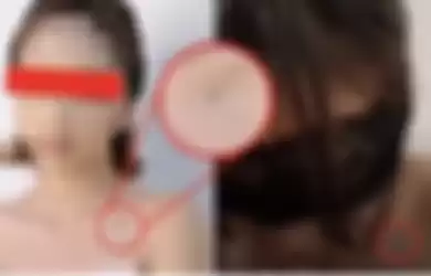 Ternyata 1 pemeran video viral wanita kebaya kebaya merah mengalami gangguan jiwa. Foto tersangka sengaja disebarkan.