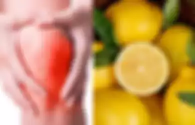 Cara menghilangkan nyeri lutut cuma pakai air lemon