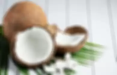 Ilustrasi kelapa untuk kesehatan