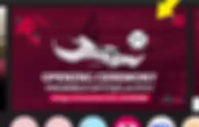 Banner Piala Dunia 2022 Qatar di aplikasi Vidio