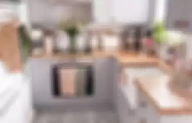 Foto desain dapur mungil yang terlihat minimalis dengan tips mudah ini. 