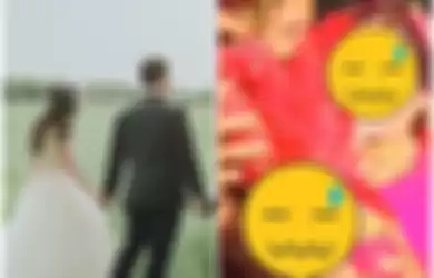 Video sosok pengantin pria menyusu pada ibunya di pelaminan viral