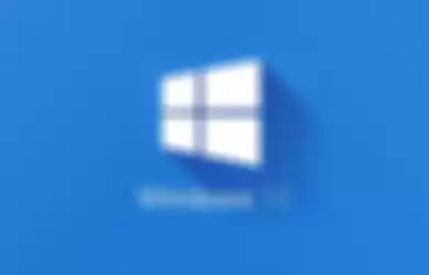 Logo OS Windows 10 dari Microsoft yang telah berheti menjual tanpa lisensi dan digantikan oleh Windows 11 . 