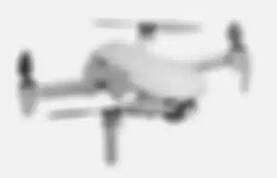 Bocoran desain drone DJI Mini 2 SE dari saat tebentang.