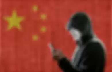 Ilustrasi hp rilisan China yang di klaim dijangkiti spyware.